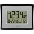 Lacrosse Lacrosse WT-8002U Digital Wall Clock with Indoor Temp & Calendar WT-8002U